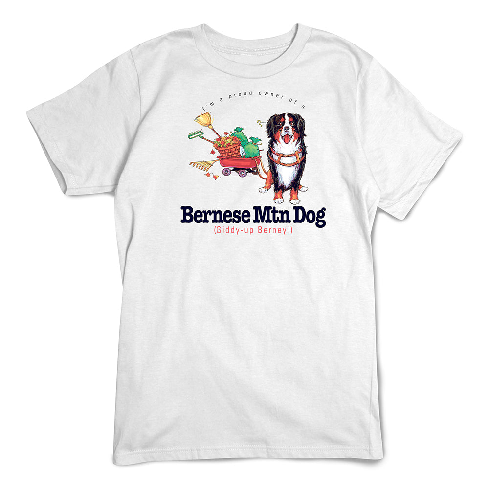 Bernese Mtn Dog T-Shirt, Furry Friends Dogs