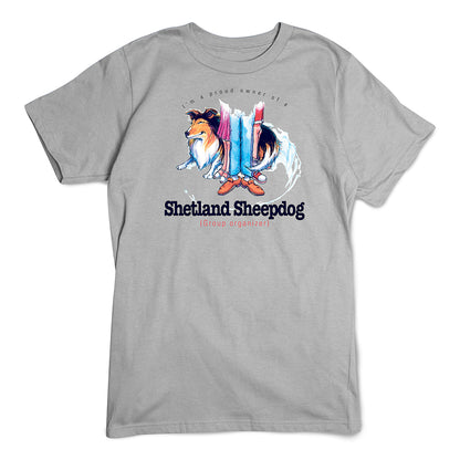 Shetland Sheepdog T-Shirt, Furry Friends Dogs