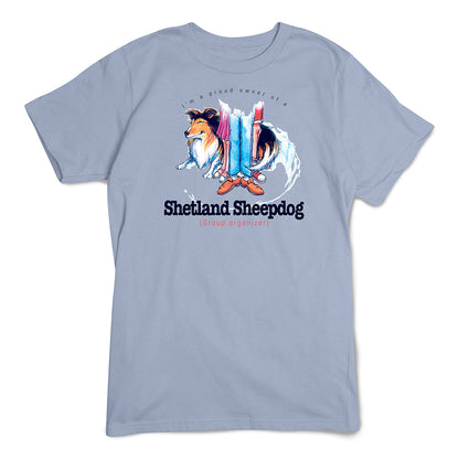 Shetland Sheepdog T-Shirt, Furry Friends Dogs