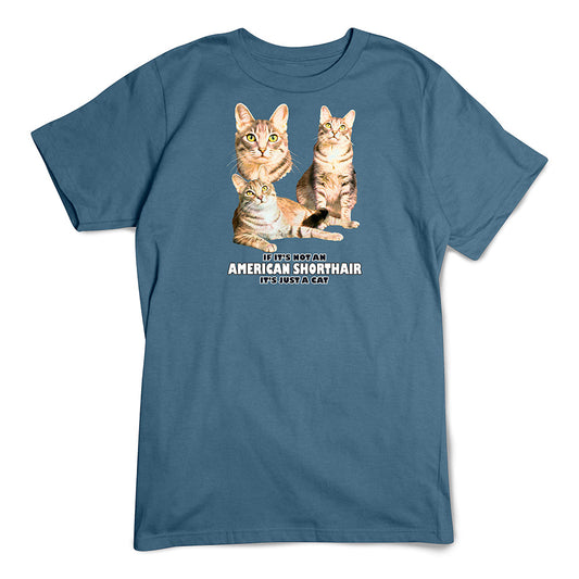 American Shorthair T-Shirt, Not Just A Cat