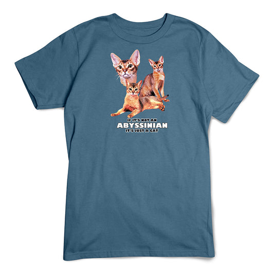 Abyssinan T-Shirt, Not Just A Cat