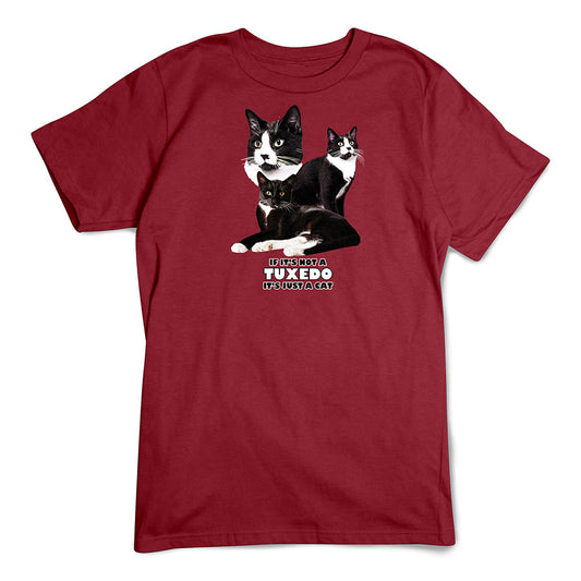 Tuxedo Cat T-Shirt, Not Just A Cat