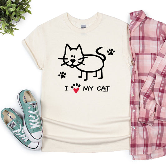 I Heart My Cat T-Shirt
