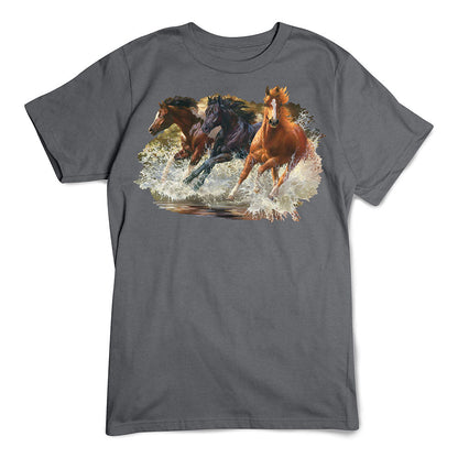 Horse T-Shirt, Splash