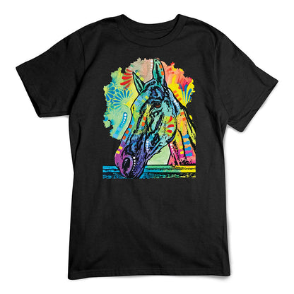Horse T-Shirt, Rainbow Horse