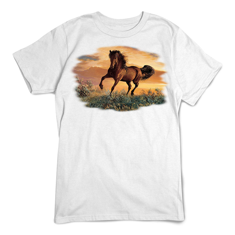 Horse T-Shirt, Chasing A Dream Sign