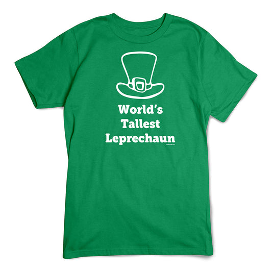St. Patrick's Day T-Shirt, Worlds Tallest Leprechaun