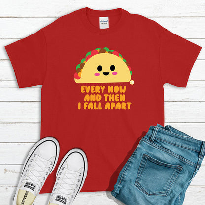 Todd Goldman Art Taco Fall Apart T-Shirt