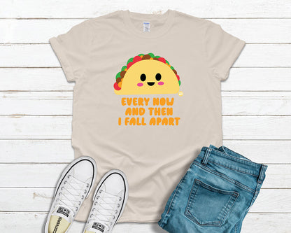 Todd Goldman Art Taco Fall Apart T-Shirt