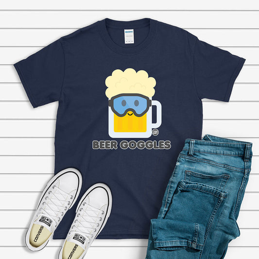 Todd Goldman Art Beer Goggles T-Shirt