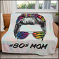 50" x 60" 80's Mom Plush Minky Blanket