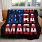50" x 60" Proud Ultra MAGA Plush Minky Blanket