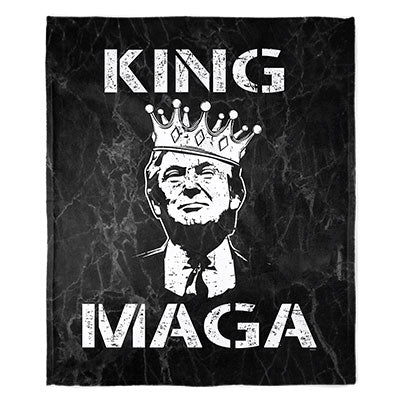 50" x 60" King MAGA Plush Minky Blanket