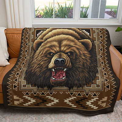 50" x 60" Bear Plush Minky Blanket