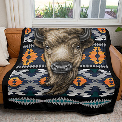 50" x 60" Buffalo Plush Minky Blanket