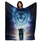 50" x 60" Lion Cub Spirit Plush Minky Blanket