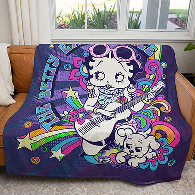 50" x 60" The Betty Experience Plush Minky Blanket