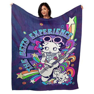 50" x 60" The Betty Experience Plush Minky Blanket