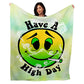 50" x 60" Have a High Day Plush Minky Blanket