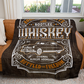 50" x 60" Bootleg Whiskey Plush Minky Blanket