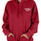 Women's Christmas Hoodie Merry and Bright