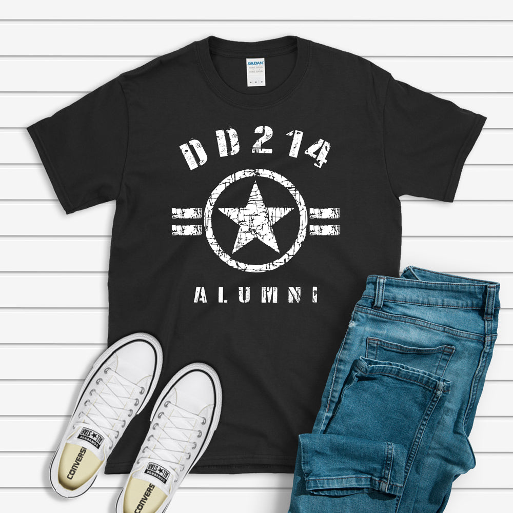 Veterans T-shirt, DD214 Alumni Tee