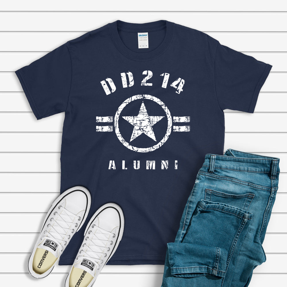 Veterans T-shirt, DD214 Alumni Tee