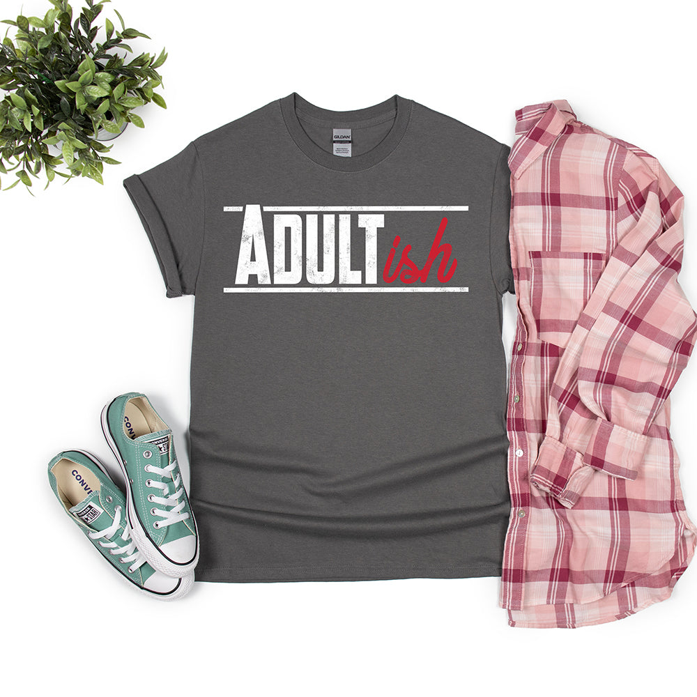 Humorous T-shirt, Adultish Tee Tee