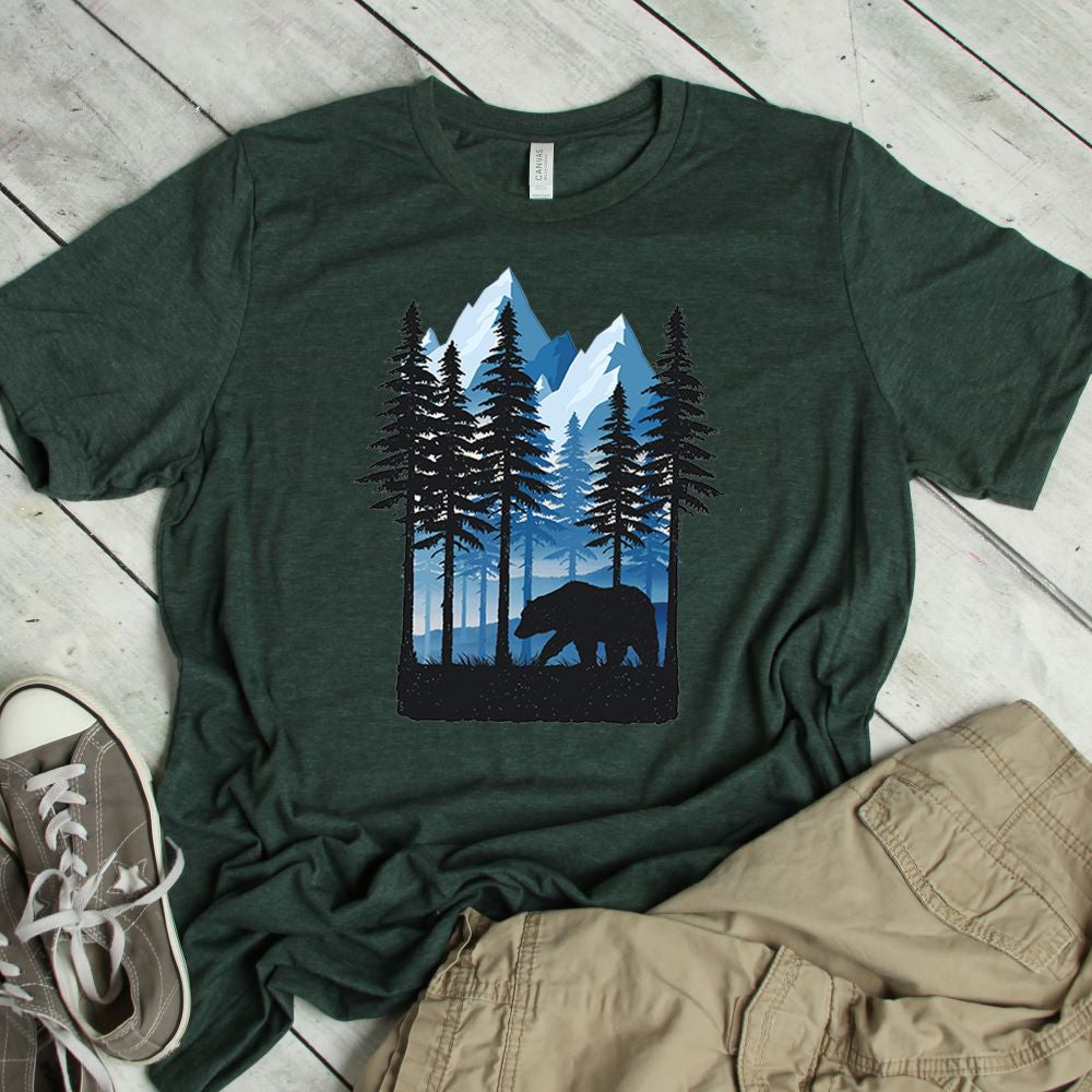 The Great Outdoors T-Shirt, North American Wilderness Tee