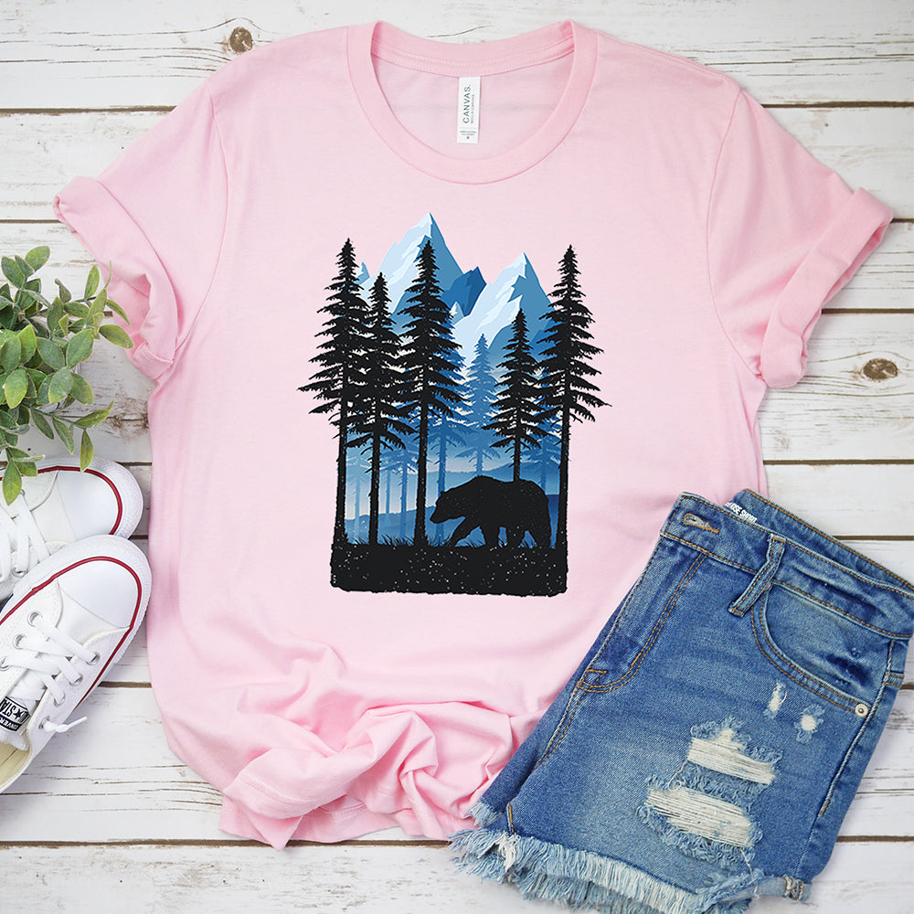 The Great Outdoors T-Shirt, North American Wilderness Tee