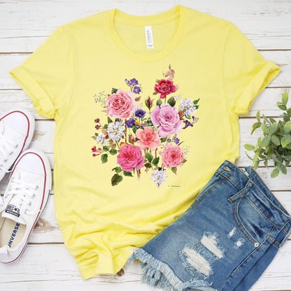 Springtime T-Shirt, Rosa Tee