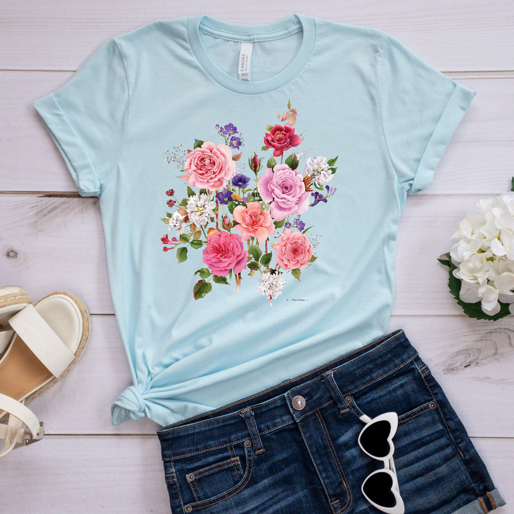 Springtime T-Shirt, Rosa Tee