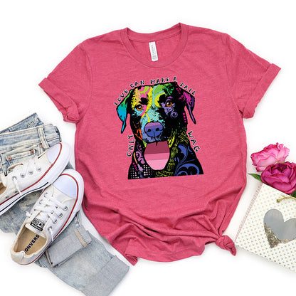 Dog T-Shirt, Love Can Make a Tail Wag Tee