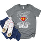 Fathers Day T-Shirt, Super Dad Tee