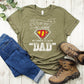 Fathers Day T-Shirt, Super Dad Tee
