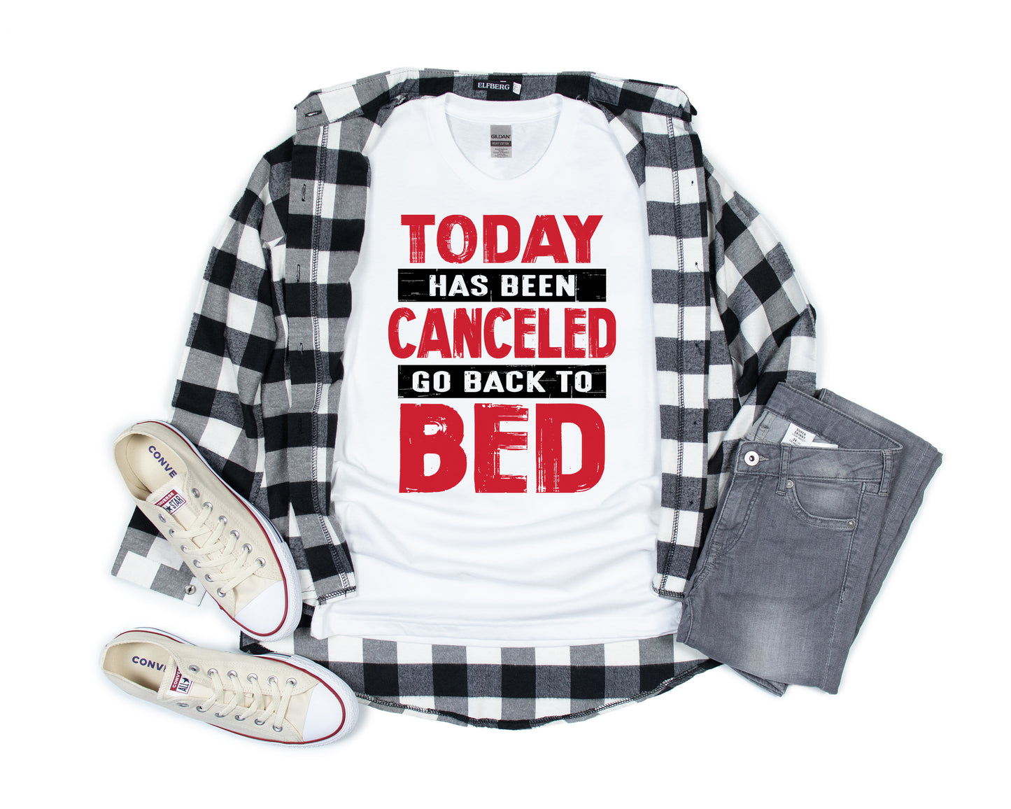 Funny T-Shirt, Today Has Been Canceled Tee