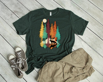 Nature T-Shirt, Forest Fox Tee