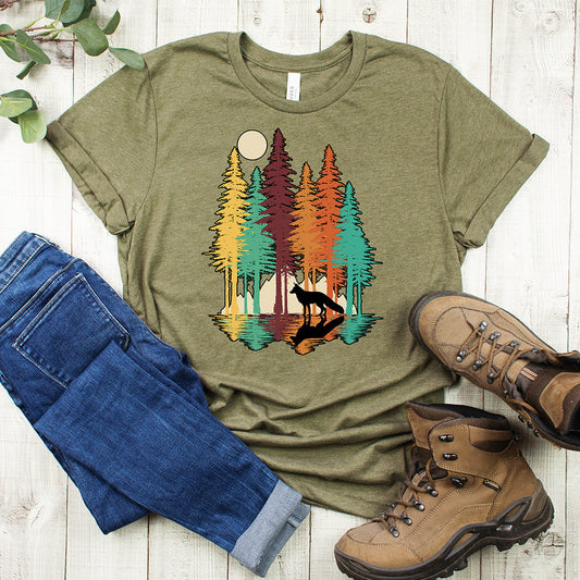 Nature T-Shirt, Forest Fox Tee