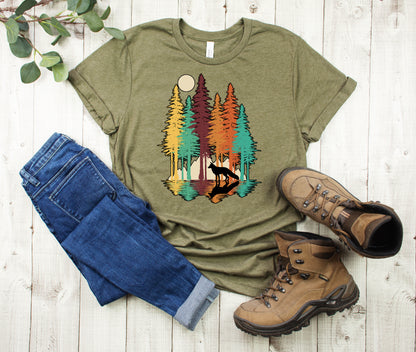 Nature T-Shirt, Forest Fox Tee