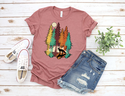 Nature T-Shirt, Forest Fox Tee