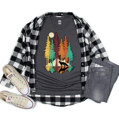 Nature T-Shirt, Forest Fox Tee