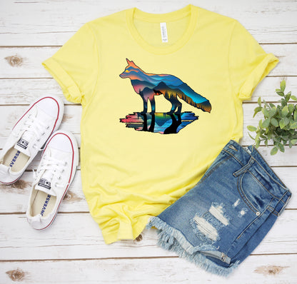 Nature T-Shirt, Mountain Fox Tee