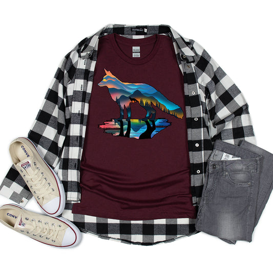 Nature T-Shirt, Mountain Fox Tee