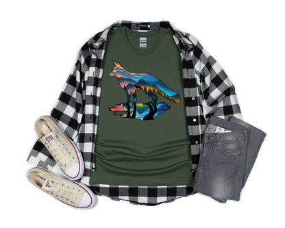 Nature T-Shirt, Mountain Fox Tee