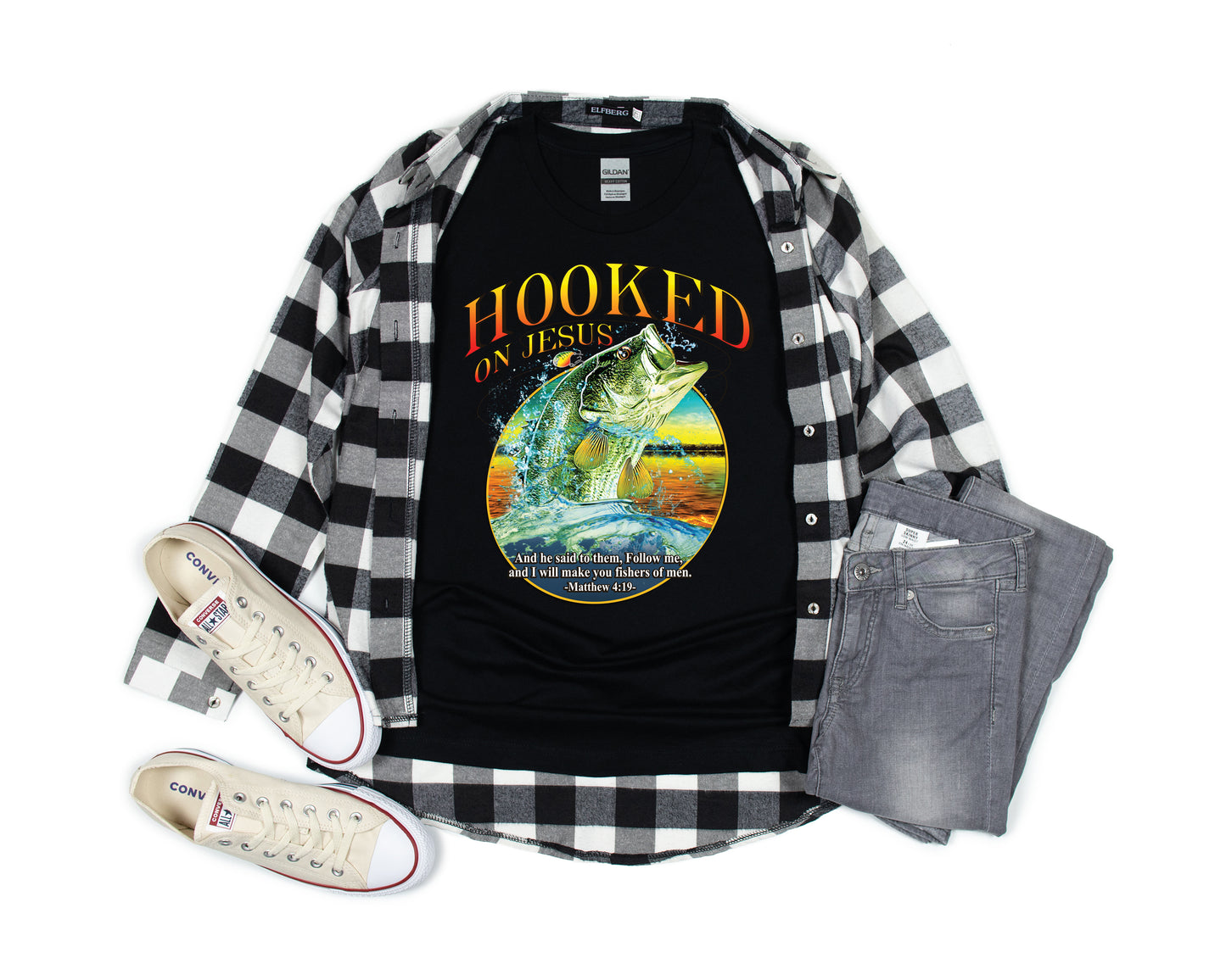 Hooked On Jesus T-Shirt