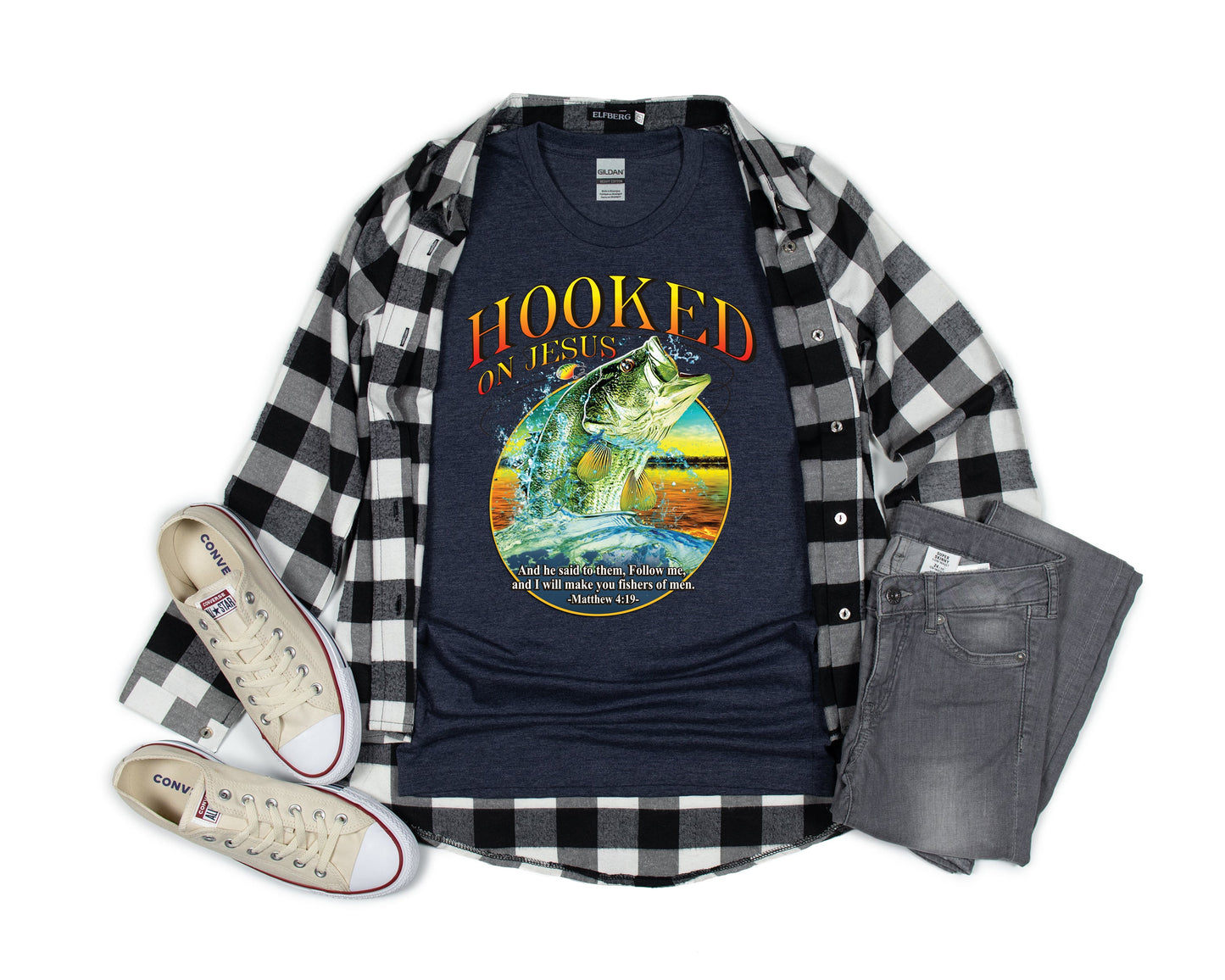 Hooked On Jesus T-Shirt