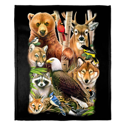 Magic North America 50" x 60" Fleece Blanket