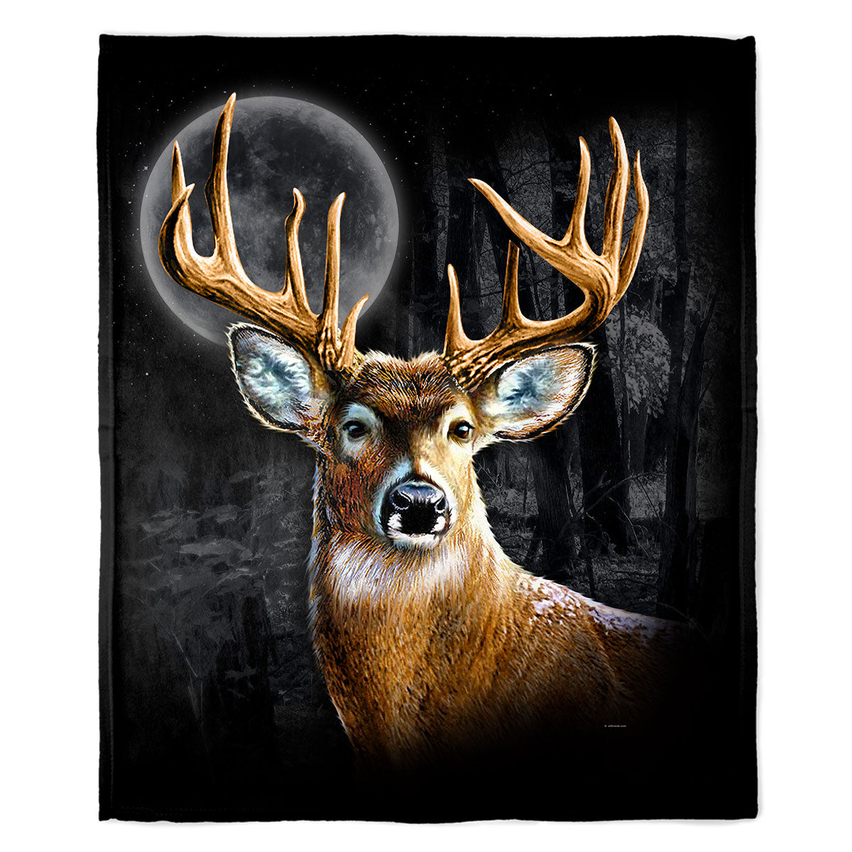 WhiteTail Wilderness 50" x 60" Fleece Blanket