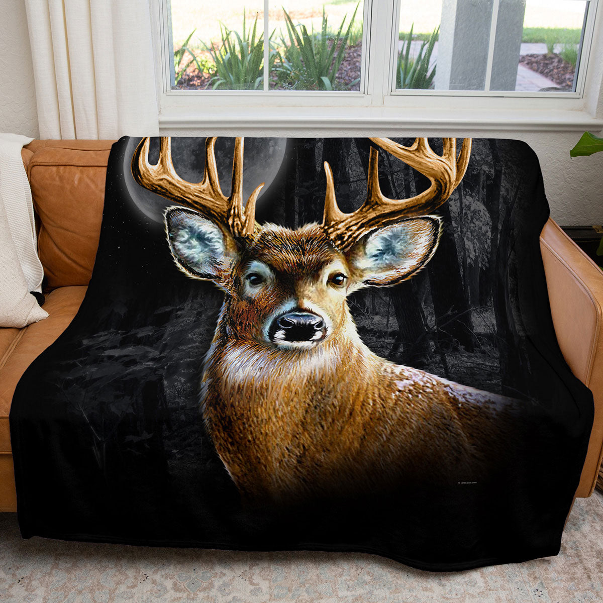 WhiteTail Wilderness 50" x 60" Fleece Blanket