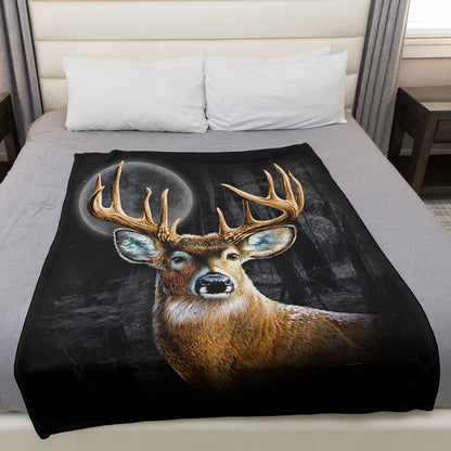 WhiteTail Wilderness 50" x 60" Fleece Blanket